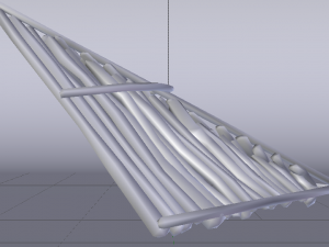 Wooden Roof 3D Model