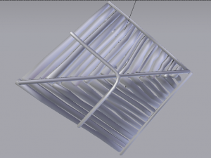 Wooden Roof 3D Model