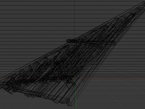 Wooden Roof 3D Model