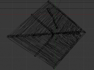 Wooden Roof 3D Model