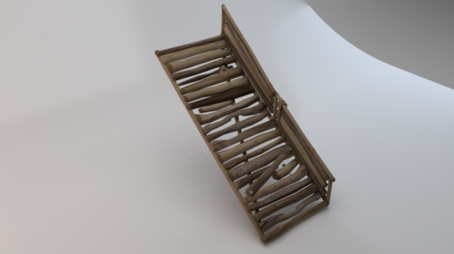 Half Stairs 3Dモデル .c4d .max .obj .3ds .fbx .stl .blend 