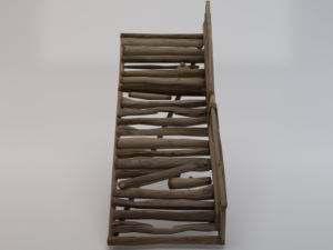 Half Stairs 3Dモデル