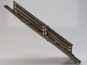 Half Stairs 3Dモデル