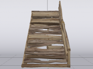 Half Stairs 3Dモデル