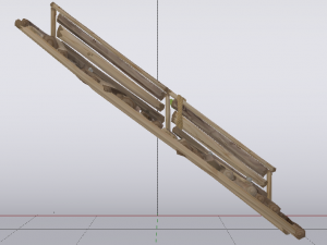 Half Stairs 3Dモデル