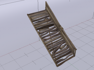 Half Stairs 3Dモデル