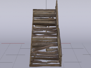 Half Stairs 3Dモデル