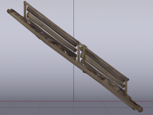 Half Stairs 3Dモデル