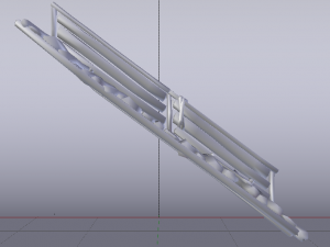 Half Stairs 3Dモデル