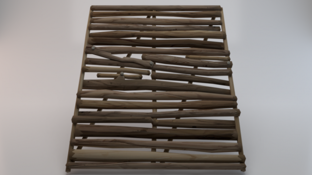 Wooden Stairs Modelo 3D .c4d .max .obj .3ds .fbx .stl .blend 