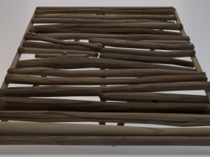 Wooden Stairs Modelo 3D