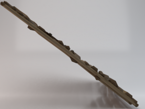 Wooden Stairs Modelo 3D