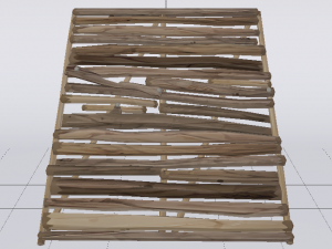 Wooden Stairs Modelo 3D