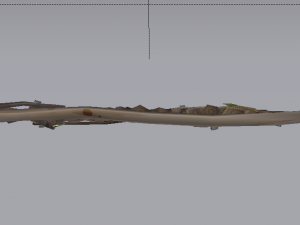 Wooden Window Wall Modelo 3D