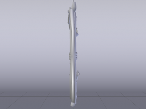 Wooden Window Wall Modelo 3D