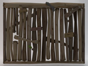 Wooden Wall 3D Model