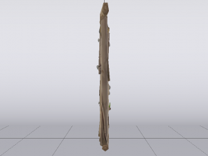 Wooden Wall Modèle 3D