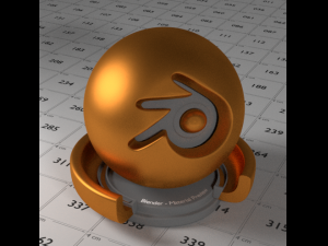 Bronze Shader 3D Model