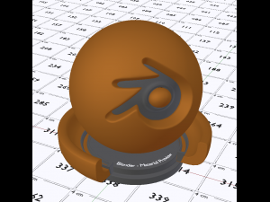 Bronze Shader Model 3D