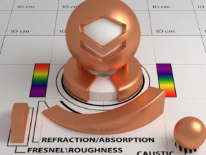 Copper Shader 3D Model