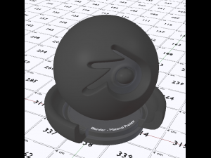 Dark Car Paint Shader 3D Model