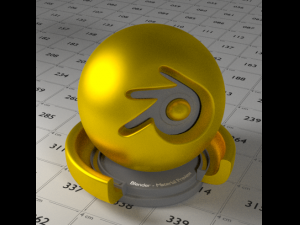 Gold Shader 3Dモデル