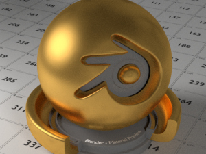 Gold Shader 3D Модель
