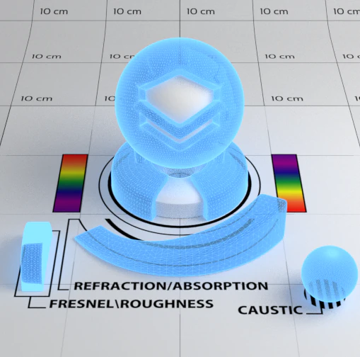 Hologram Shader 3D Model .c4d .max .obj .3ds .fbx .stl .blend