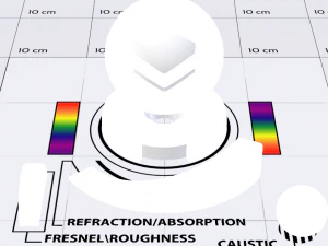 Hologram Shader 3D Model