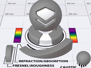 Metal Shader 3D Model