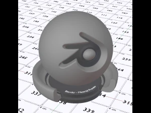 Metal Shader 3D Model