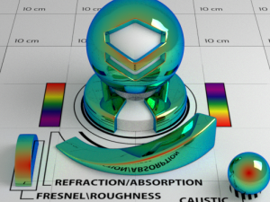 Mirror Sunglasses Shader 3D Model