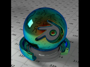 거울 선글라스 쉐이더 3D 모델