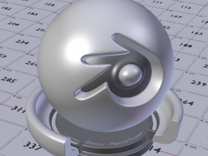 Red Plastic Shader 3D Model