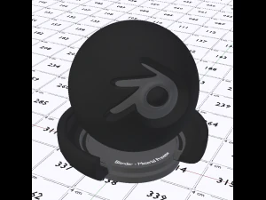 Rubber Shader 3D Model