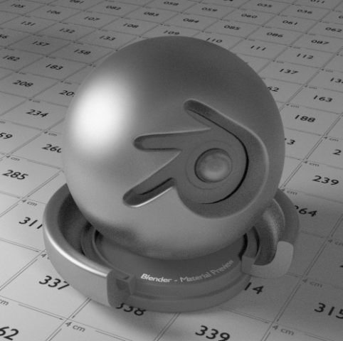 Silver Shader 3D Model .c4d .max .obj .3ds .fbx .stl .blend 