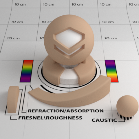 Skin Shader 3D Model .c4d .max .obj .3ds .fbx .stl .blend 