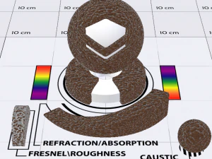 Snake Skin Shader 3D Model
