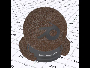 Snake Skin Shader 3D Model