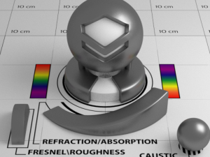 Stainless Steel Shader 3D मॉडल