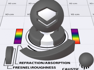 Stainless Steel Shader 3D Model