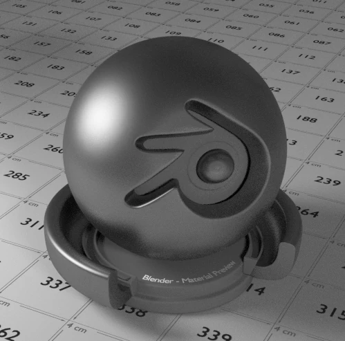 Stainless Steel Shader 3D Model .c4d .max .obj .3ds .fbx .stl .blend