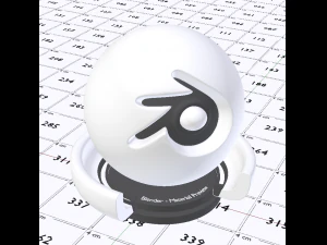 Glass Shader 3D Model