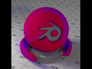 Glass Shader 3D Model