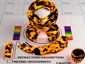 Lava Shader Model 3D