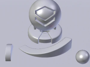 Lava Shader 3D Model