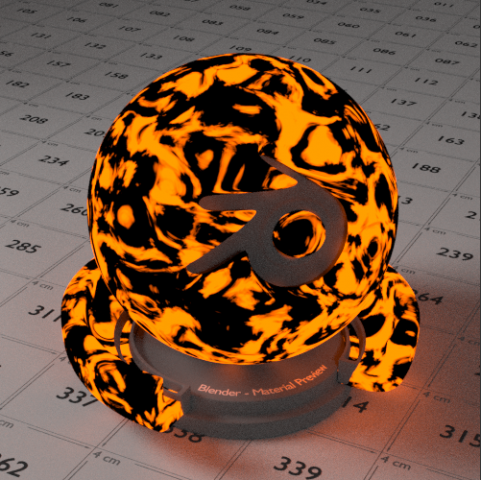 Lava Shader 3D Model .c4d .max .obj .3ds .fbx .stl .blend 