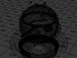 Lava Shader 3D Model