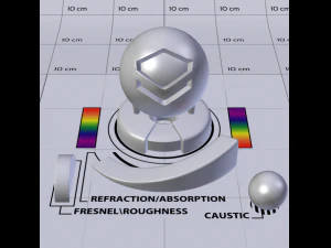 Lava Shader 3D Model