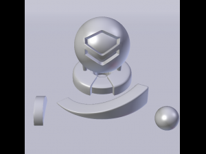 Lava Shader 3D Model